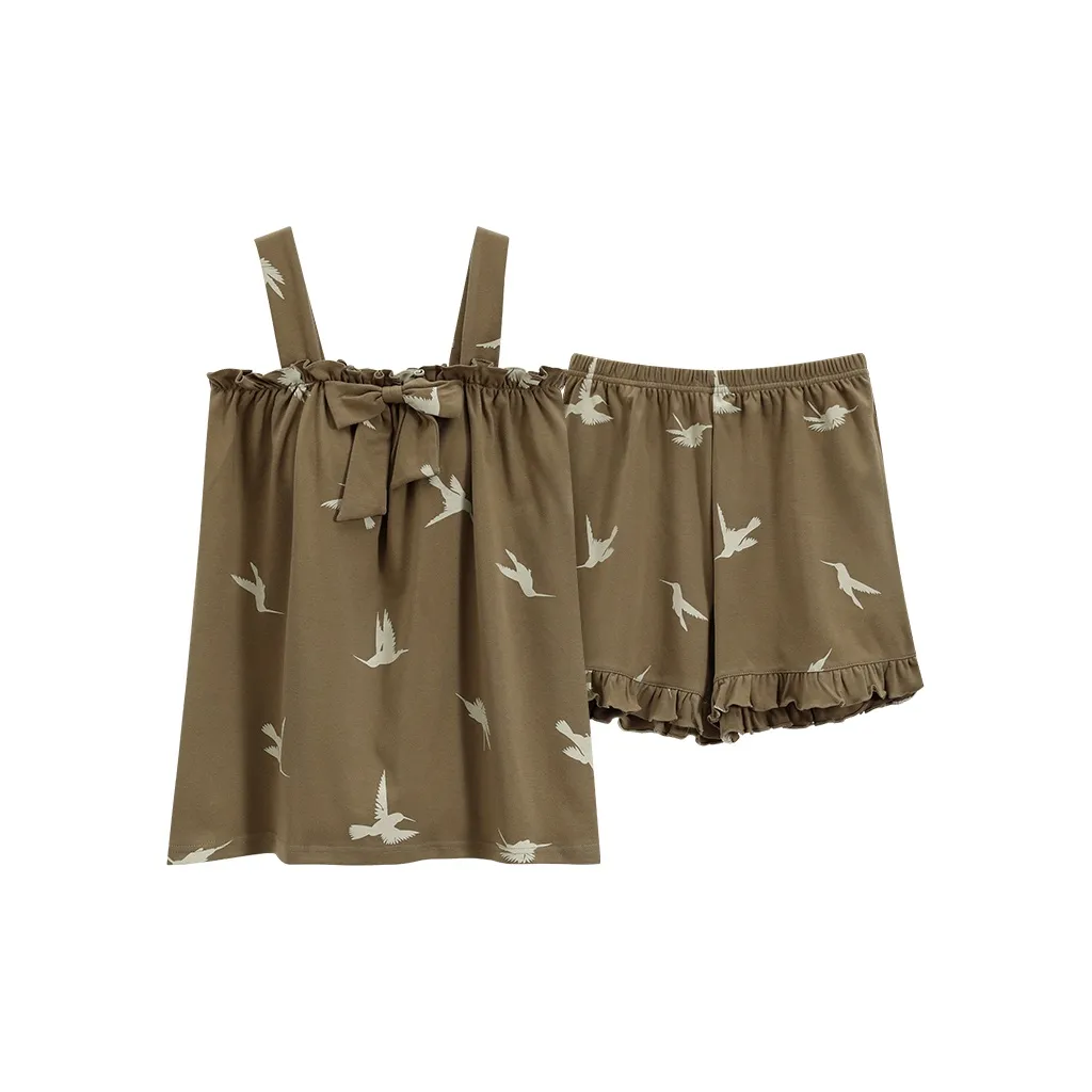 MADALLO Pajama Set Women's Linen