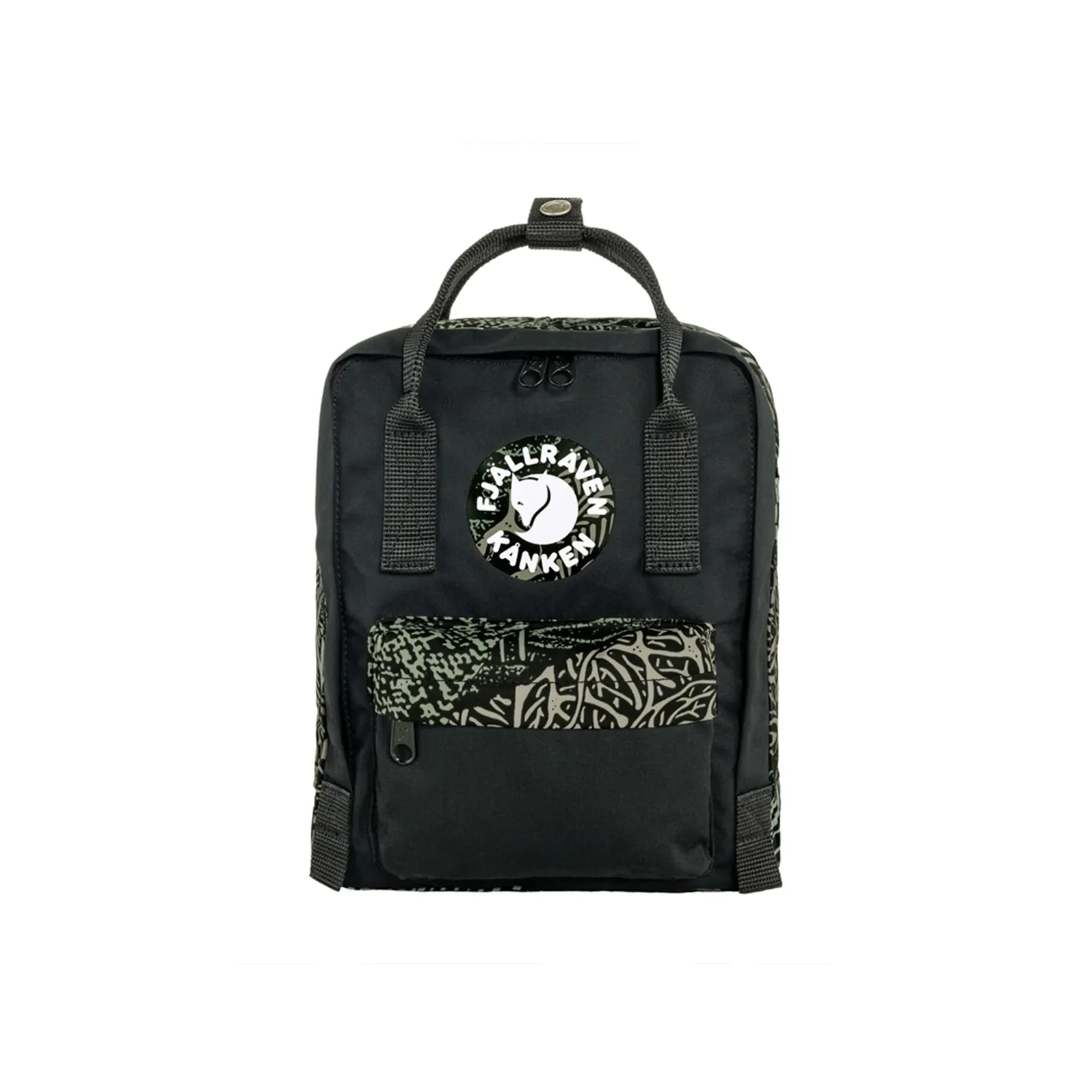 Fjallraven Portable Backpack Polyester 965 Black Wood Color Unisex