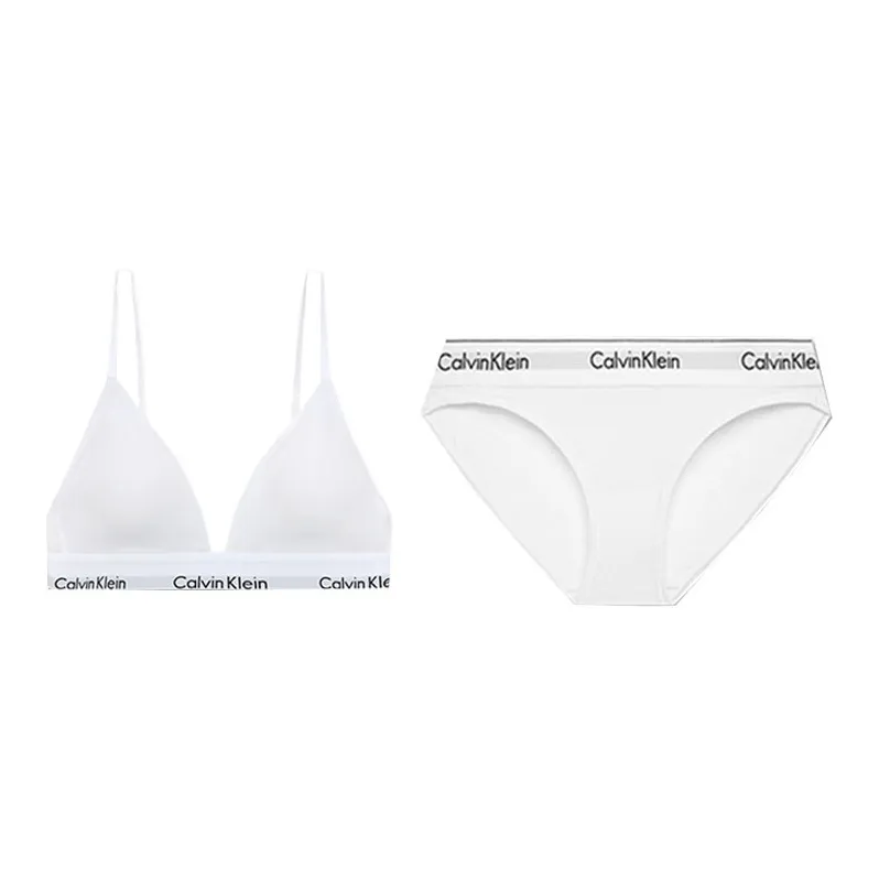 calvin Prickig KLEIN Underwear Set Women's White