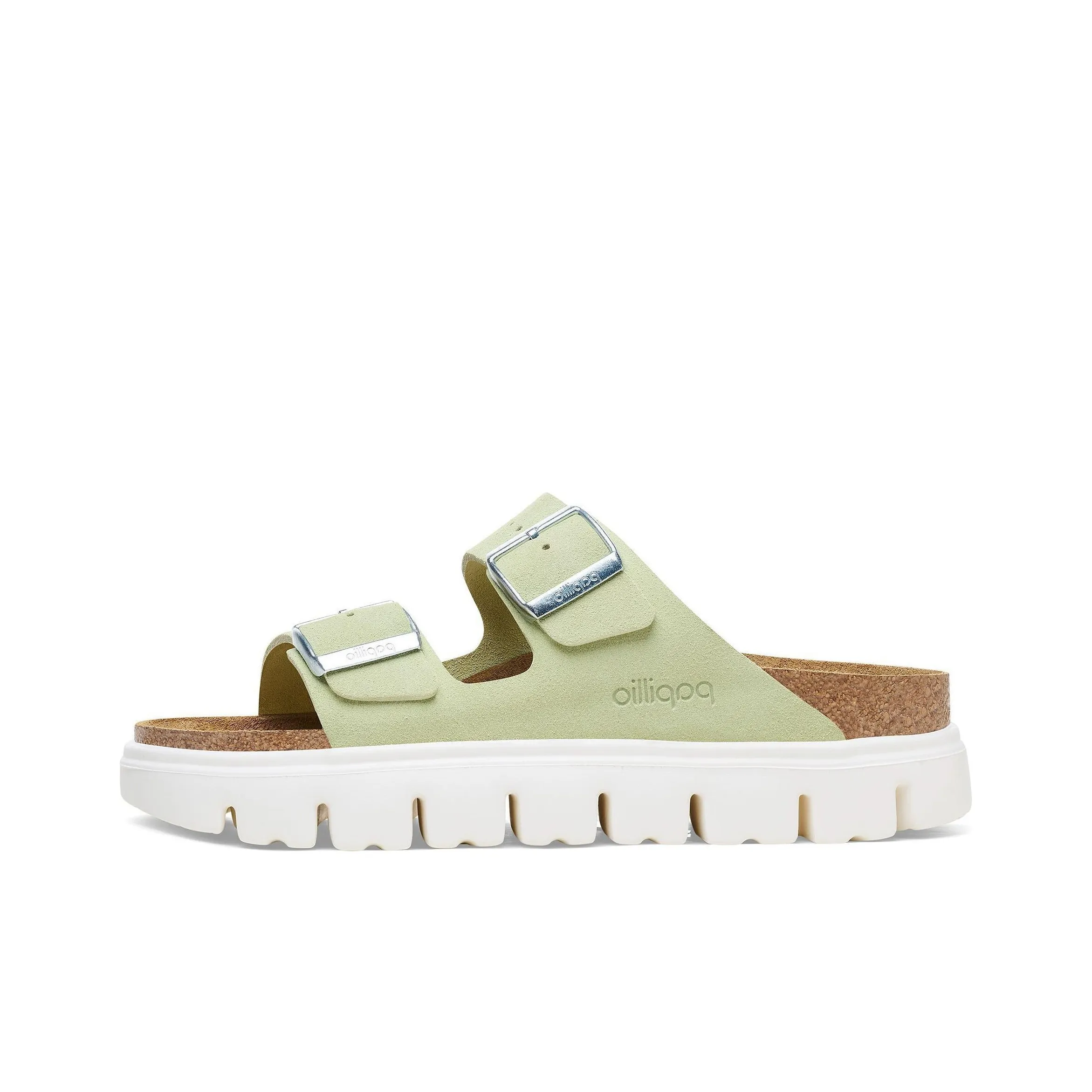 Birkenstock Слипоны Женские Светло-зеленые Узкие