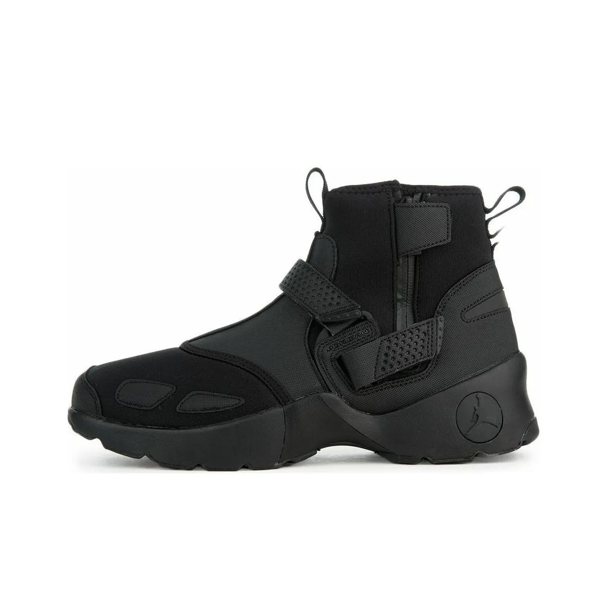 Джордан Trunner LX High Тройной Черный Нескользящий Легкий Высокий Топ Винтажные Баскетбольные Кроссовки Мужские Черный Воин