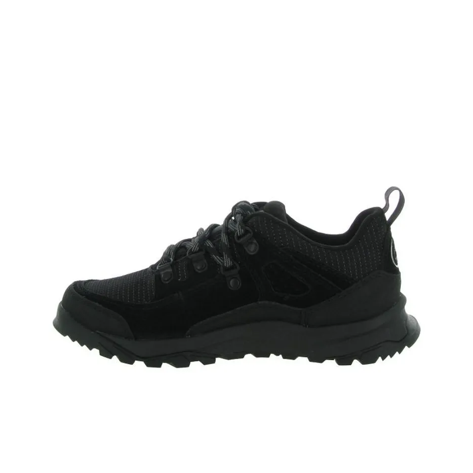 Timberland Slip Resistant Cushioning Wear Resistant Low Top Trekking Shoes Women's Black