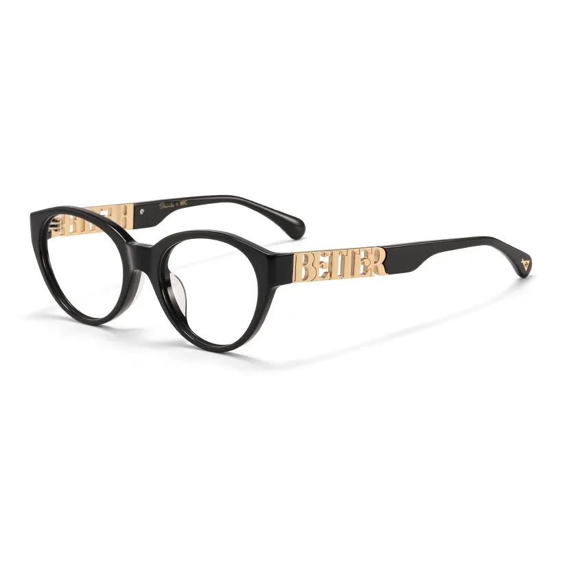 SHAWN LEE Пластиковая оправа для очков "Кошачий глаз" унисекс