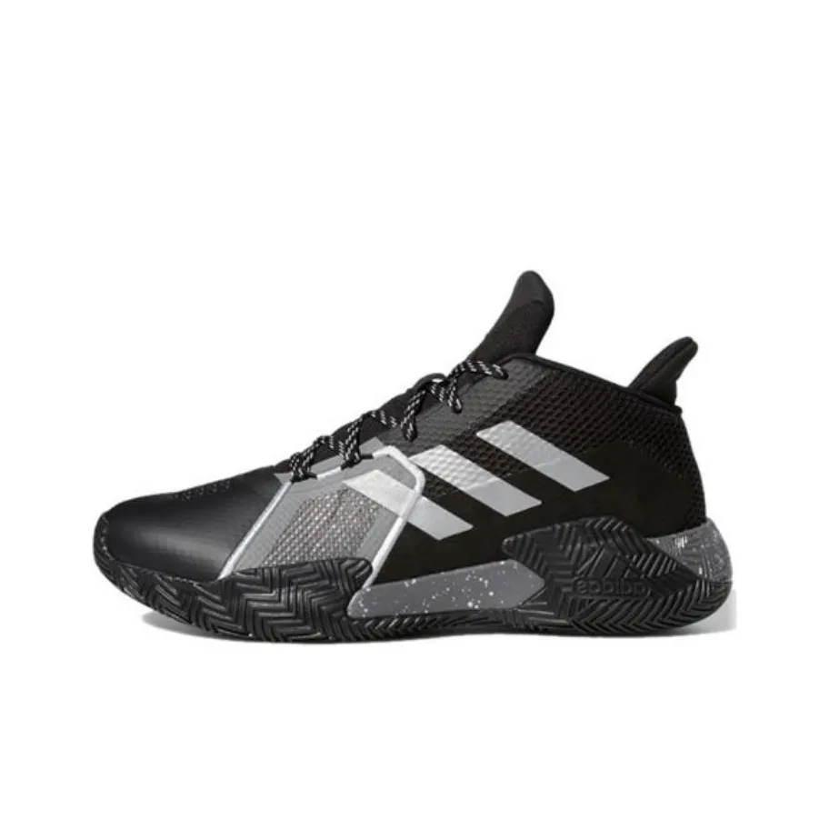 Adidas Court Vision 2 Court Vision 2,0 Дышащий Амортизация Противоскользящий MID Топ Винтажные баскетбольные кроссовки