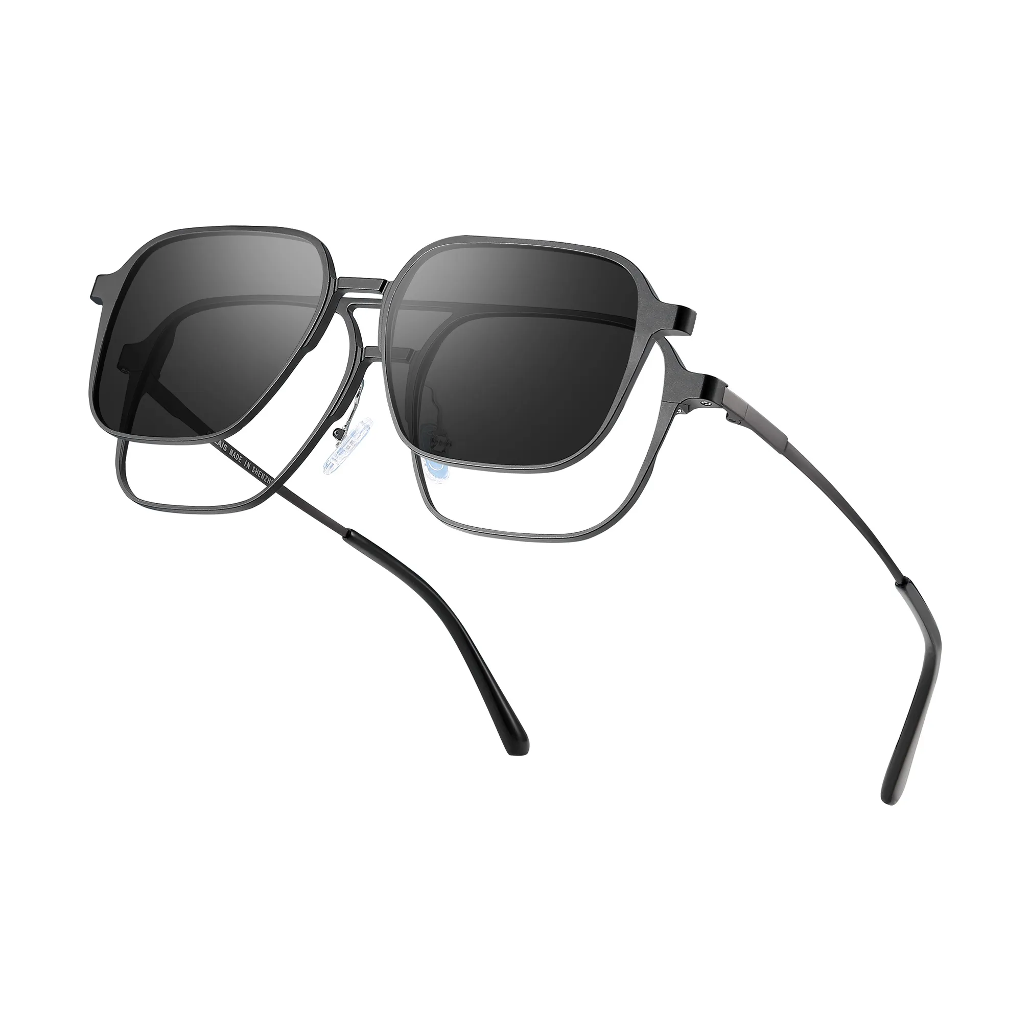 PULAIS Квадратные функциональные очки унисекс