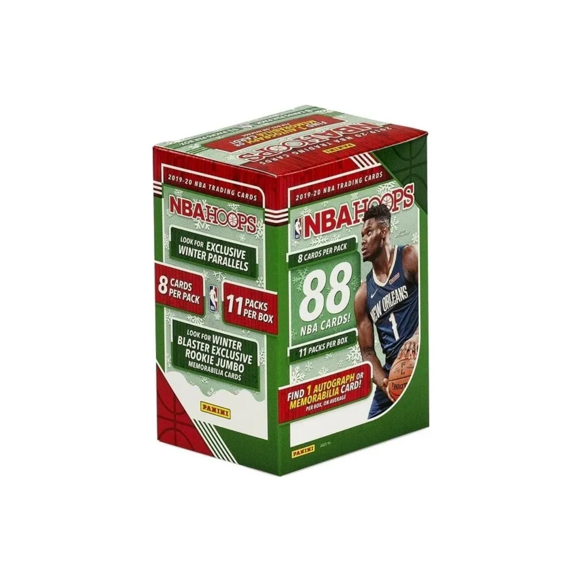 PANINI NBA Basketball Card 2019 20 Hoops Holiday Blaster Box GRENADE Box Спортивные карты 1 Box Pack