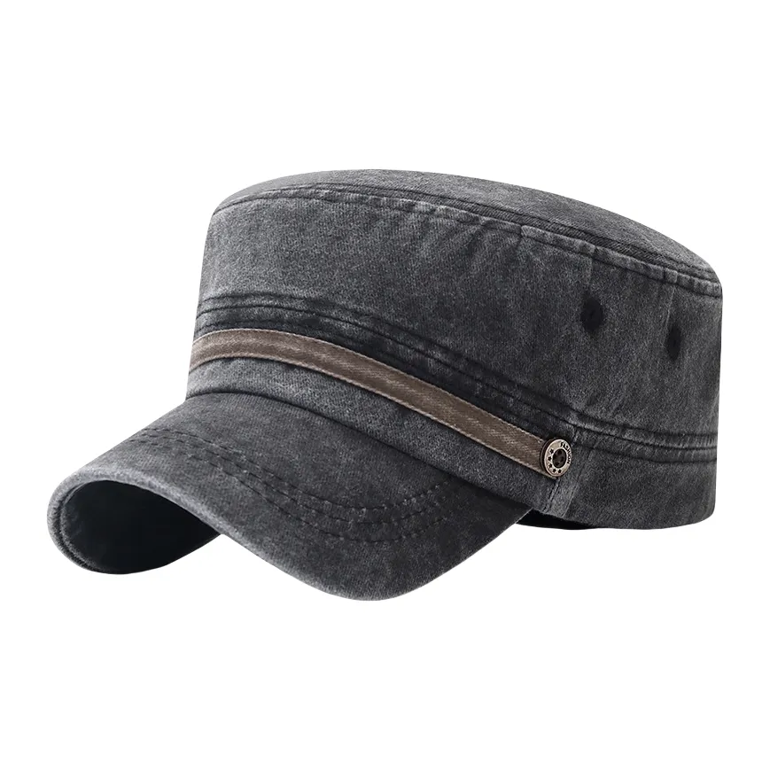 NOMK 100% хлопок Цилиндрическая шляпа Мужская