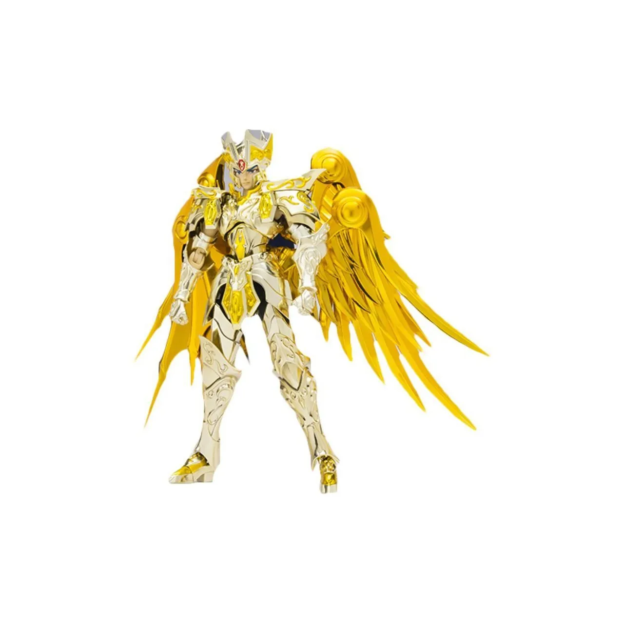 BANDAI Saga Bandai Holy Clothes Mythical Ex Saint Seiya Holy Clothes Gemini Pope Set Hands on Scale Figures