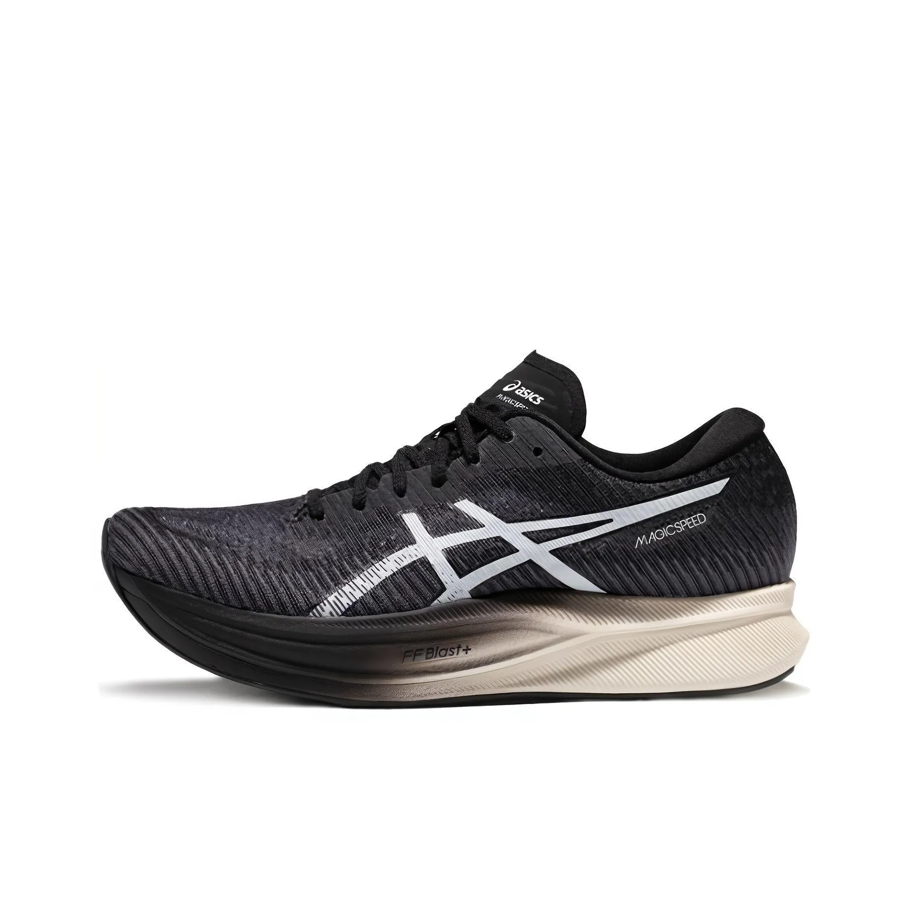 Asics Magic Speed 2,0 Low Топ Карбоновая плита Беговые кроссовки Женские Черный белый