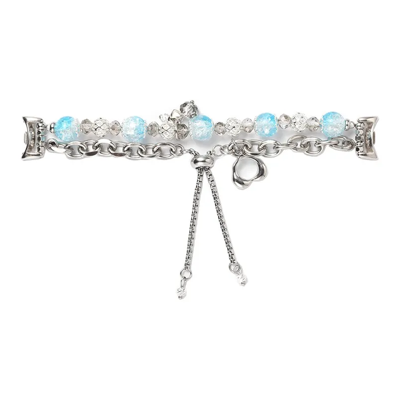 IBOANN Watch Полоска Xiaomi Совместимость Стекло Бусины Материал