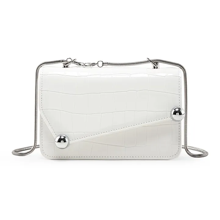 teenmix Коровья кожа с синтетической кожей сумка через плечо маленькая женская черный белый