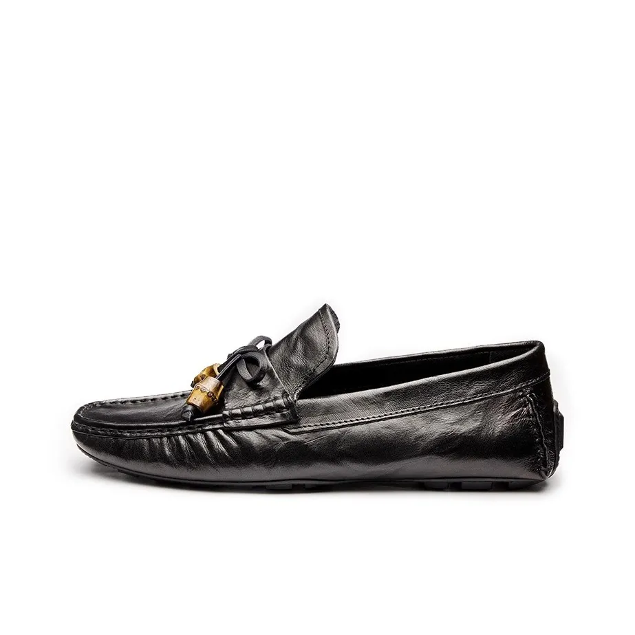 LEYGMENLG Gommino Loafers Men's Black