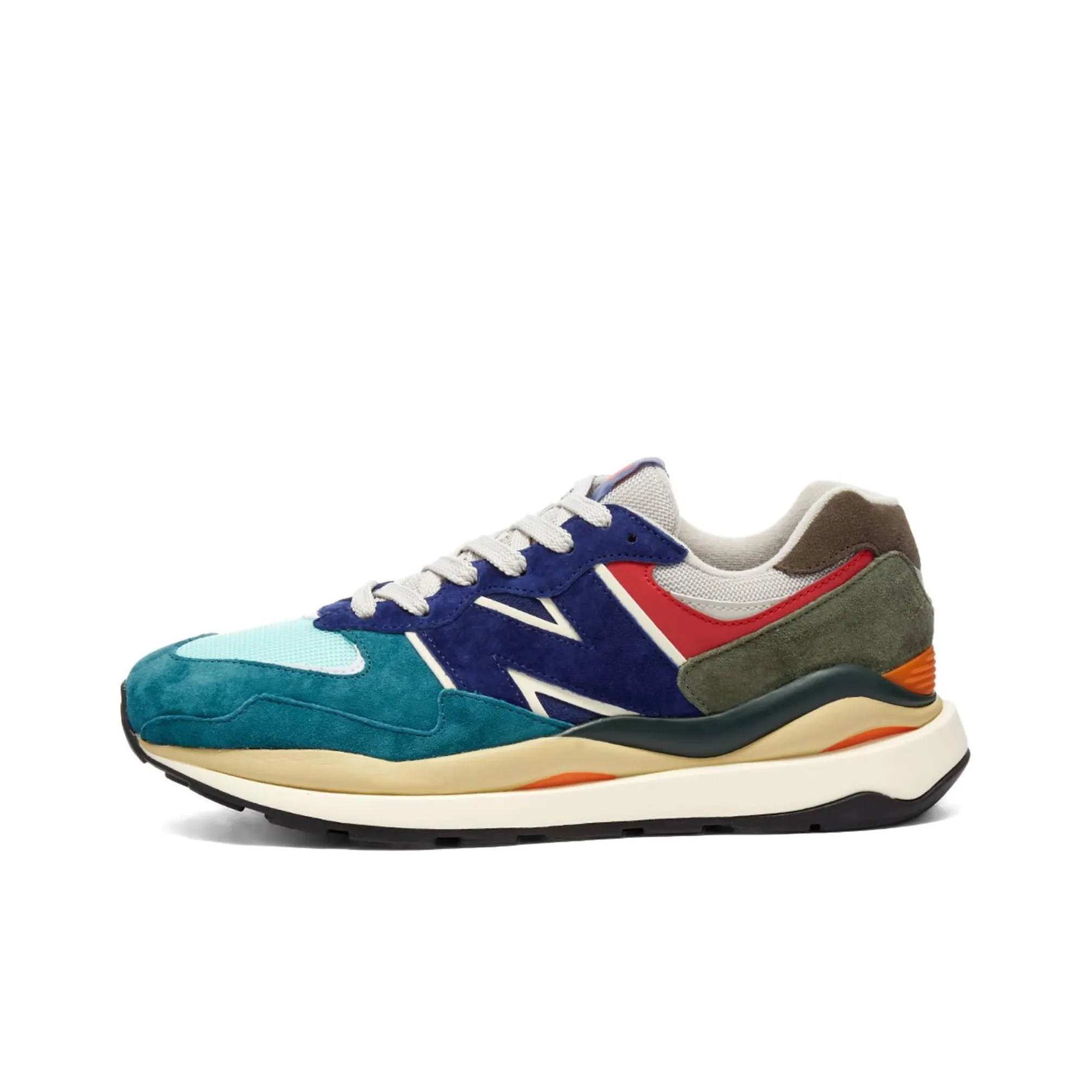 New Balance NB 5740 Низкие кроссовки для спорта Унисекс Зеленый Синий Многоцветный