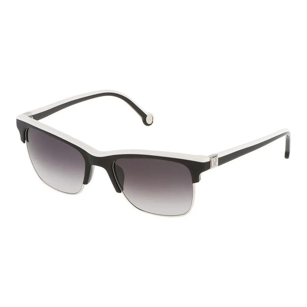 CarolinaHerrera Acetate Browline Sunglasses Women's Black