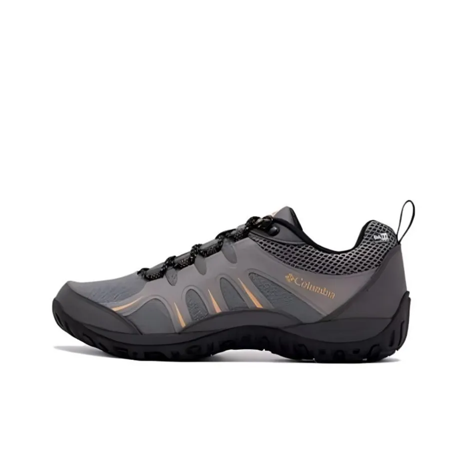 Columbia Anti Slip Wear Resistant Low Top Mountaineering Griffey shoes, Hiking Griffey shoes Men's Gray