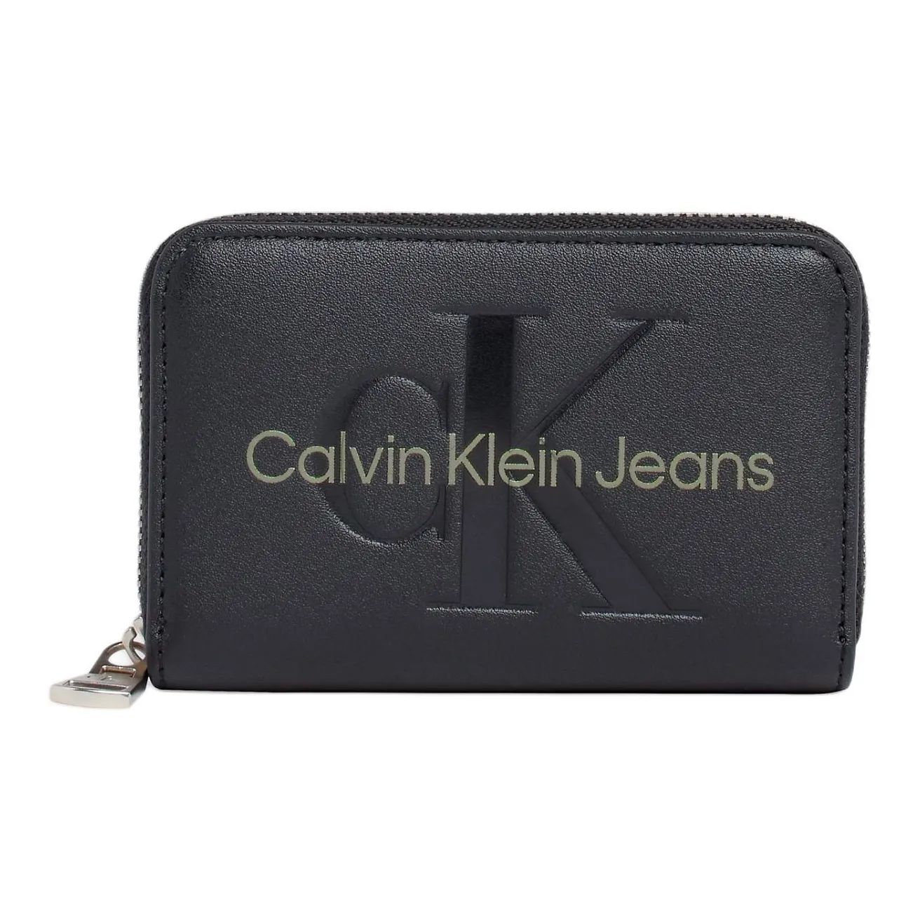 CK/calvin RED Klein Polyurethane Wallet Women's Black & Dark Pine