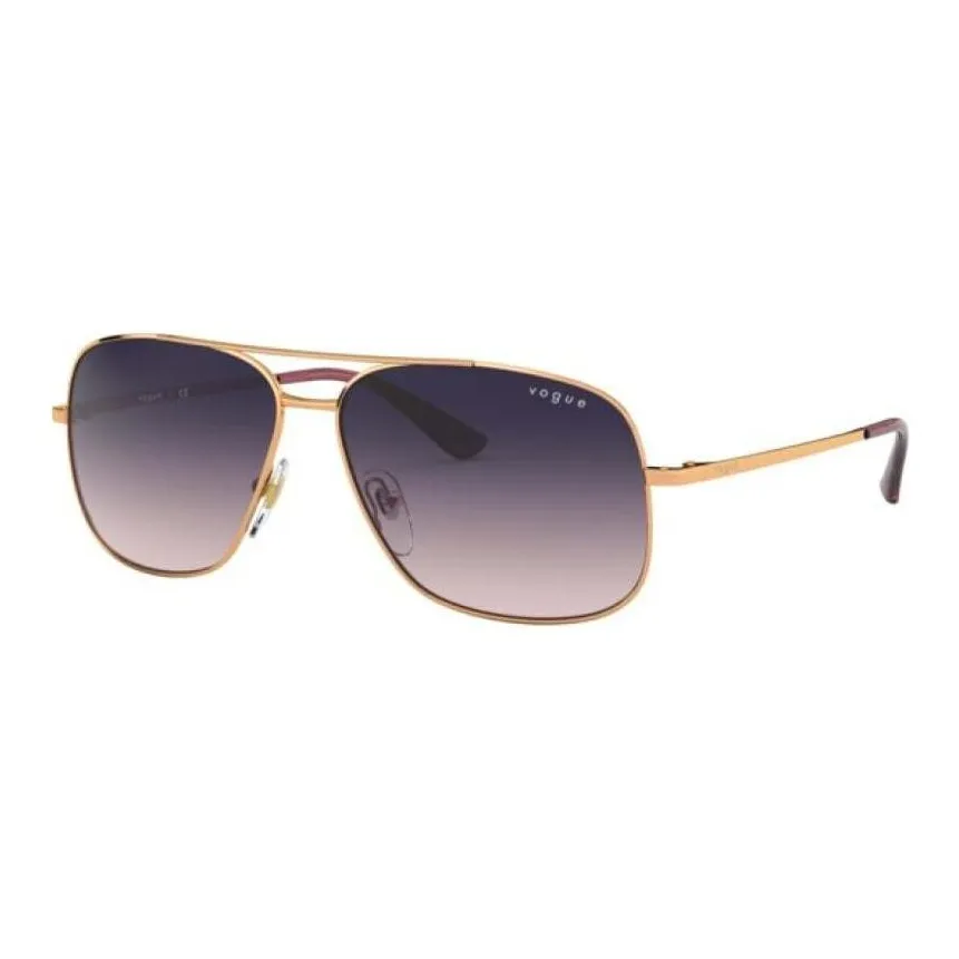VOGUE Aviator Sunglasses Women's Gold