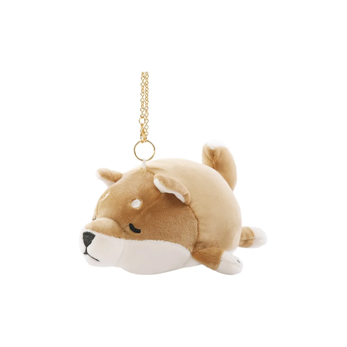 Брелок Liv Heart Shiba Inu Dango Fish Crab Frog Joker Fish Ray Fish Yellow Pink Brown White Plush Dolls Pendant