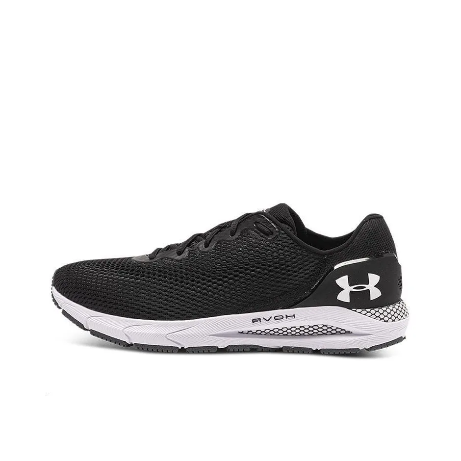 Under Armour SONIC 4 Low Топ Повседневные Беговые Кроссовки Унисекс Черные