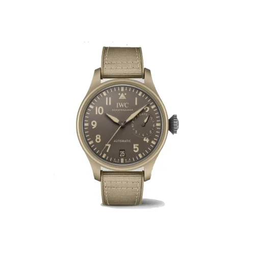 IWC Автоматический Механический Movement Мужские Часы Pilot Collection 46 мм Кофе