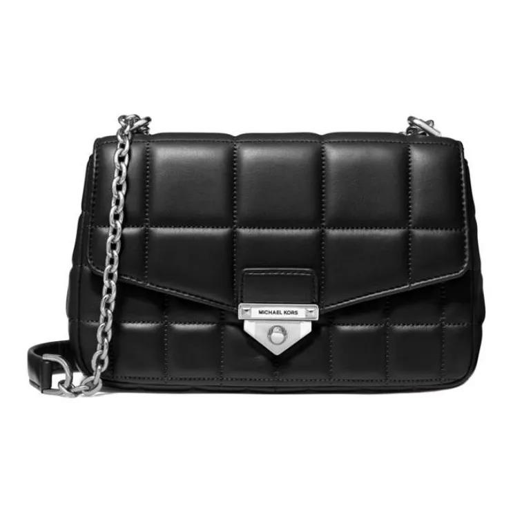 MICHAEL KORS Sheepskin Shoulder Bag, Crossbody Bag Tubas Women's Black