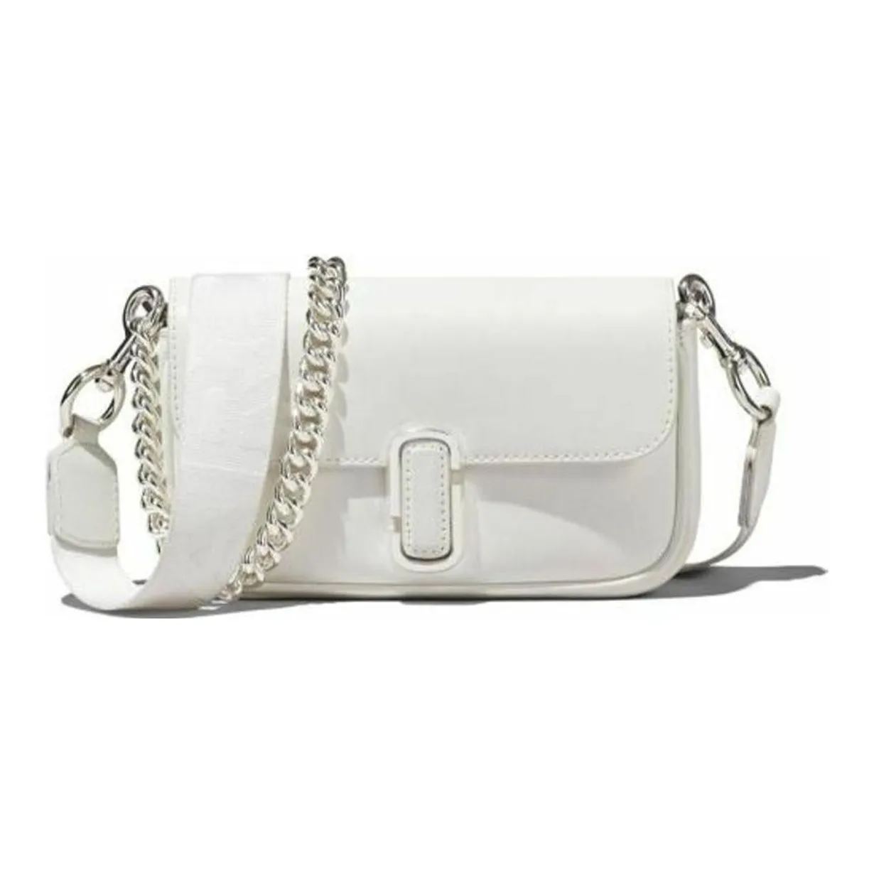 MARC JACOBS The J Marc Mini Bag White/Silver