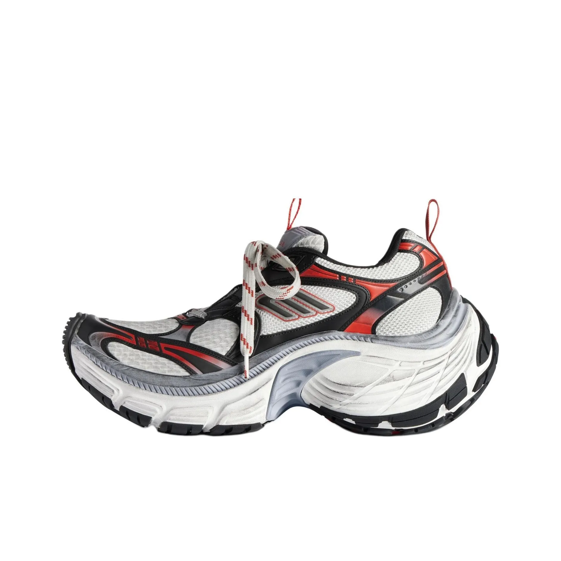 Balenciaga 10xl Sneaker 'Grey White Red'