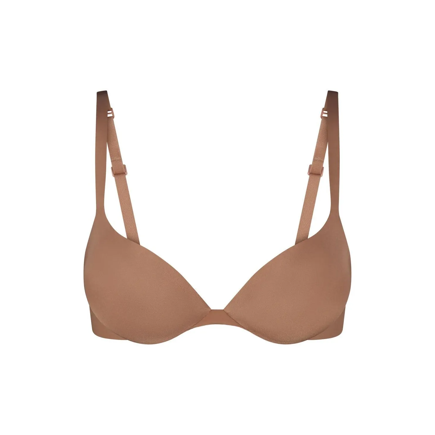 SKIMS Ultimate Бюстгальтер TEARDROP PUSH Вверх Бюстгальтер Женские Sienna Охра
