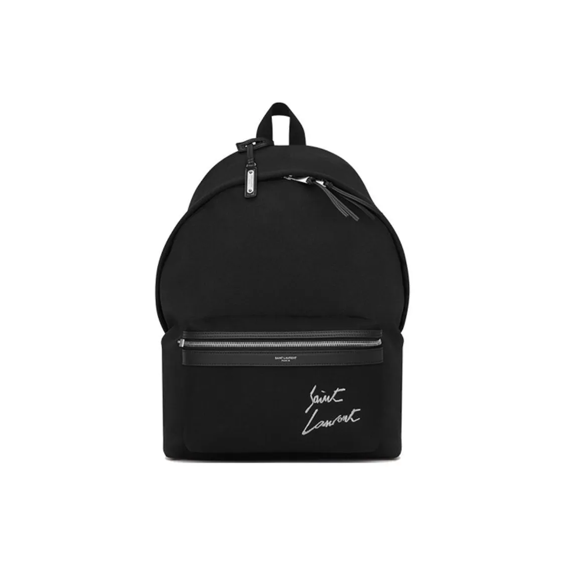 SAINT LAURENT Cotton And Canvas Backpack Regular Men's Black