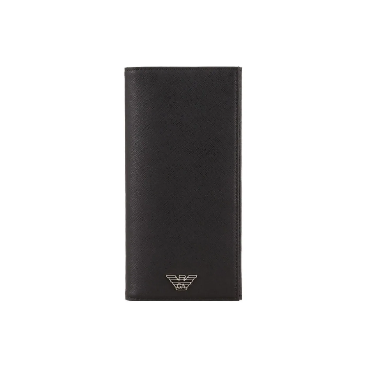 EMPORIO ARMANI Polyester Card Holder Wallet Regular Men's Black