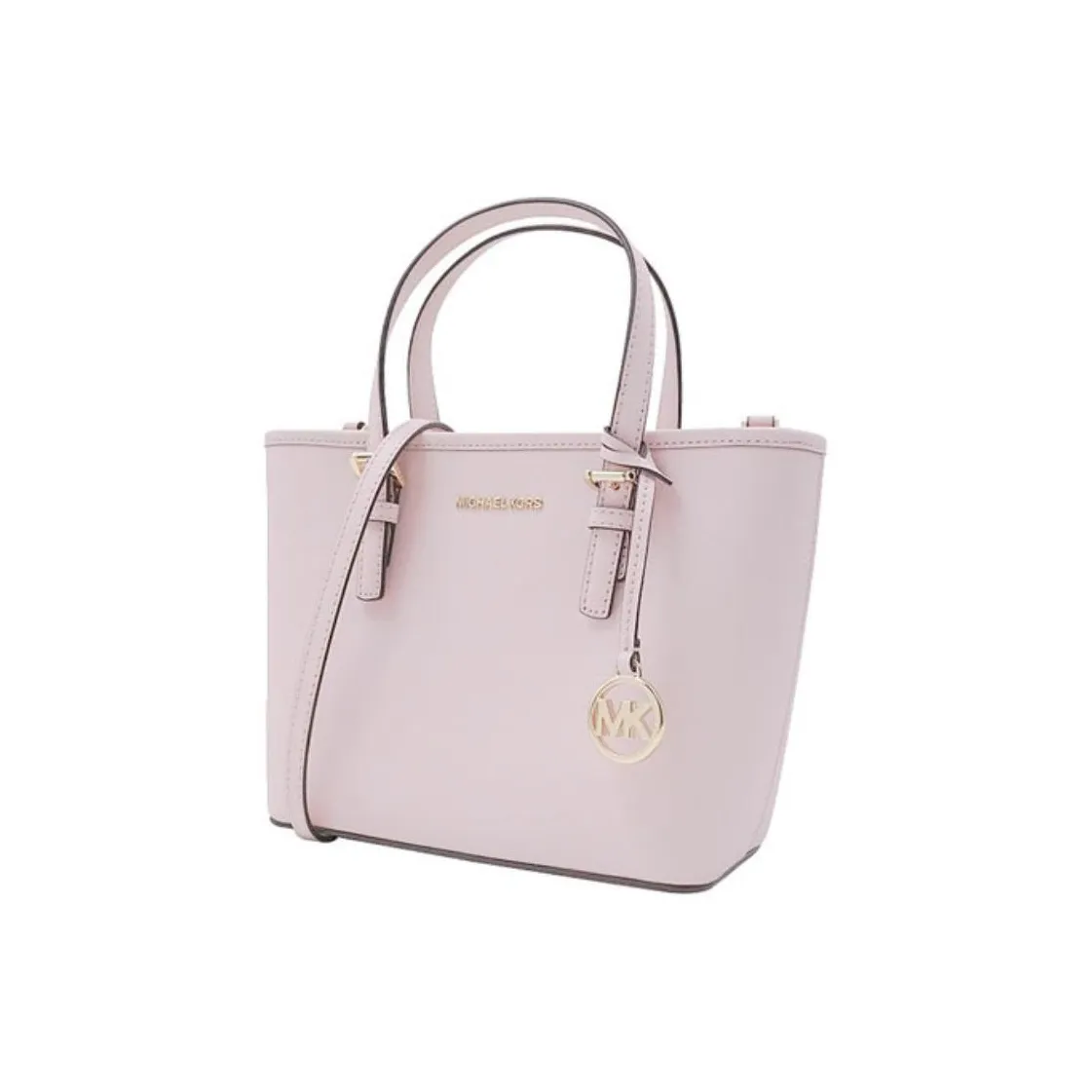 MICHAEL KORS Leather Tote Bag Shopping Bag Handbag Shoulder Bag Women's Light Purple