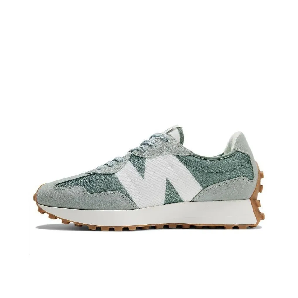 New Balance NB 327 Running Shoes Unisex Low Top Green/White