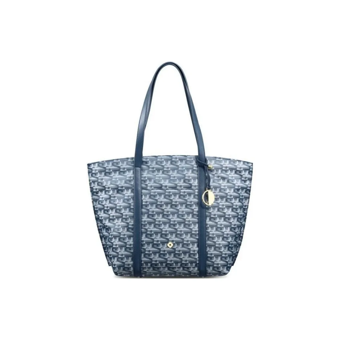 SAMSONITE Ткань Тоут Сумка Сумка для покупок Сумка Сумка через плечо Большая Женская Синяя
