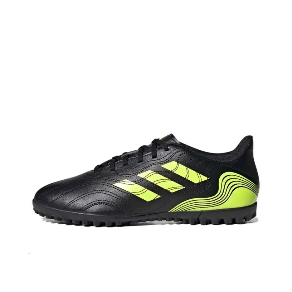 Adidas Copa Sense.4 TF Шипы Устойчивые к абразиву Футбольные бутсы Мужские Черный Желтый