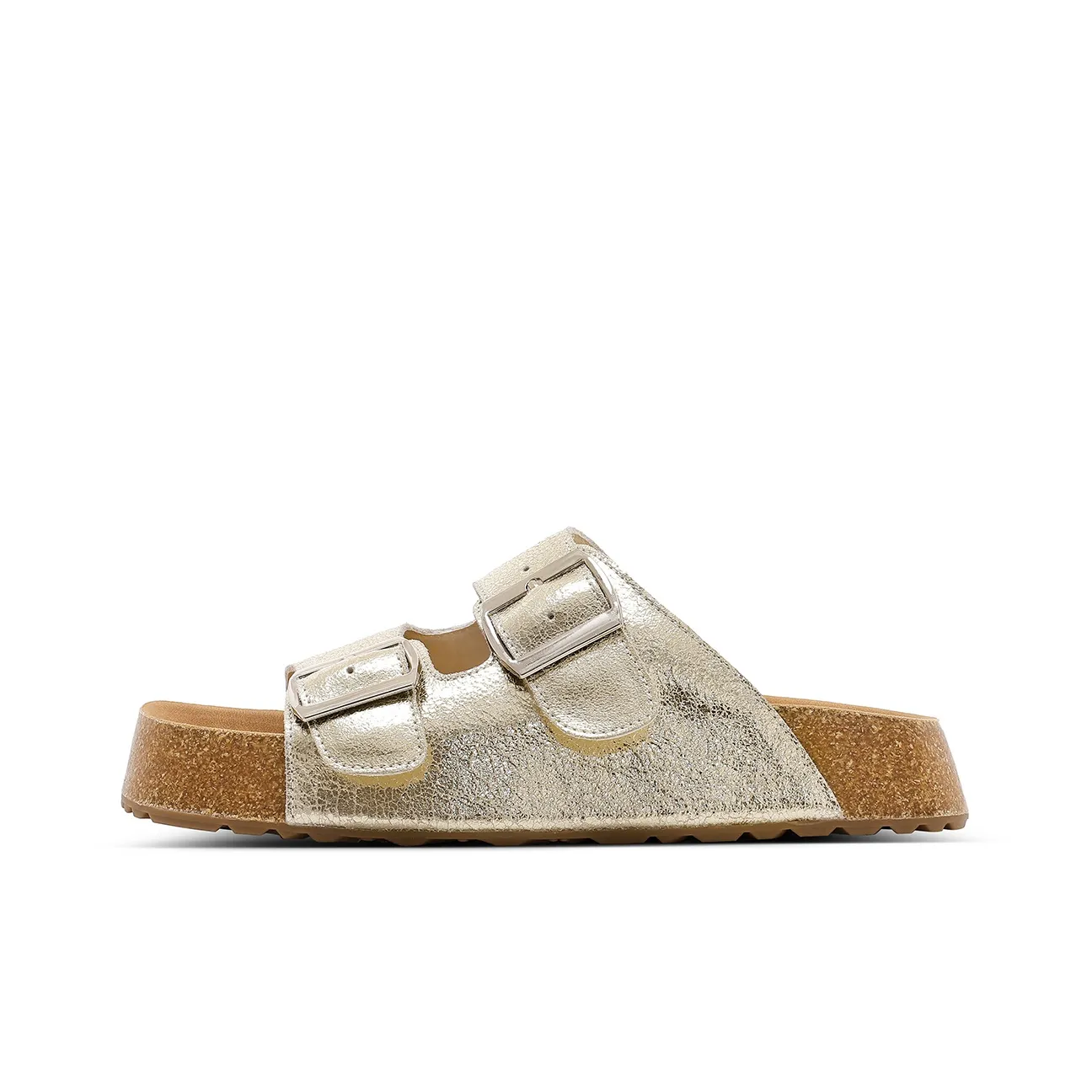 C°BANNER Тихий противоскользящие слипоны женские золотые