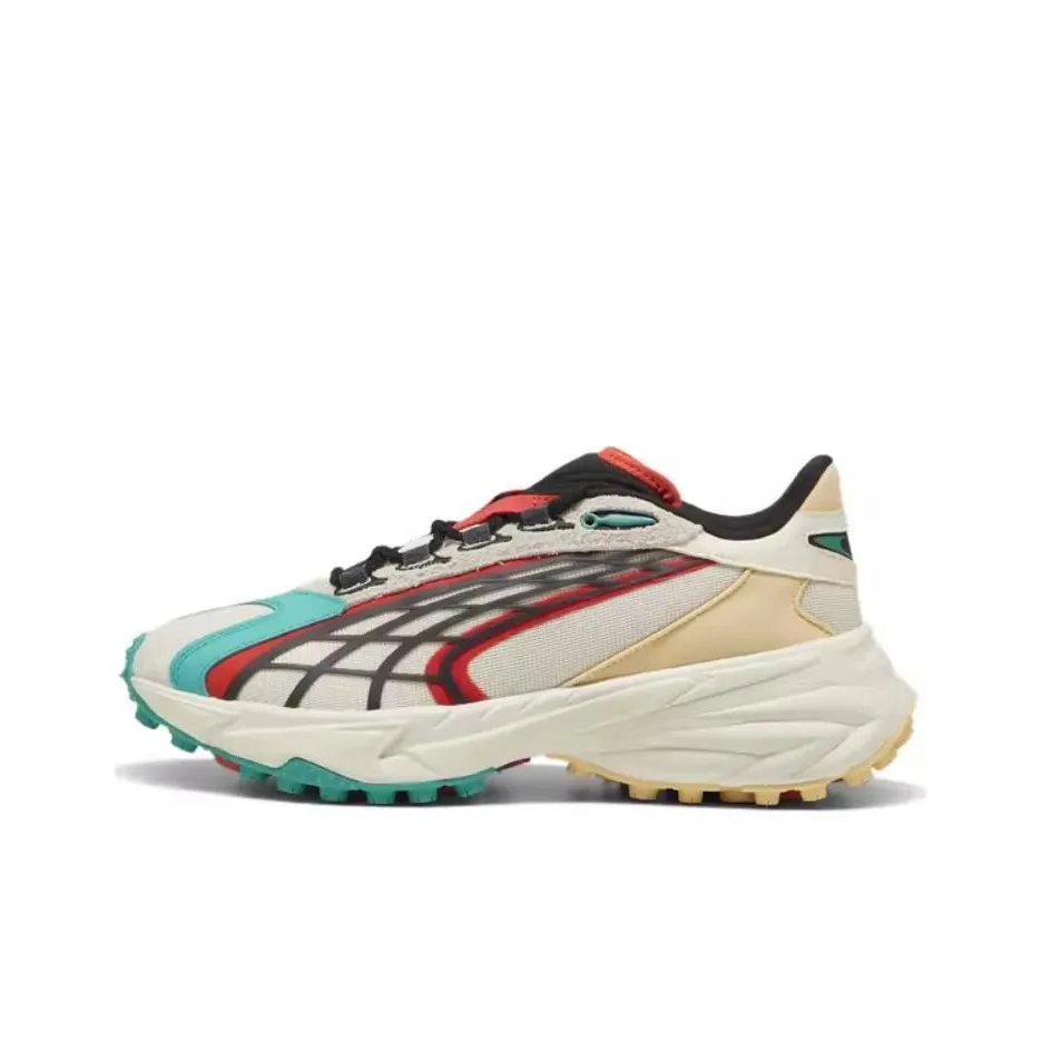 PUMA Spire Амортизация Износостойкий Низкий Топ Casual Унисекс Белый Зеленый