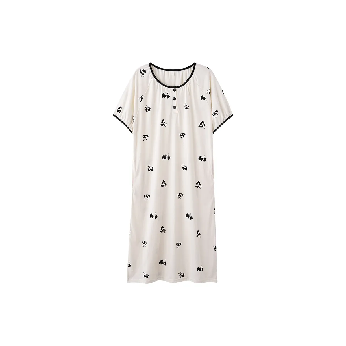 The Story Of The Flower Season Nightgown Women's White