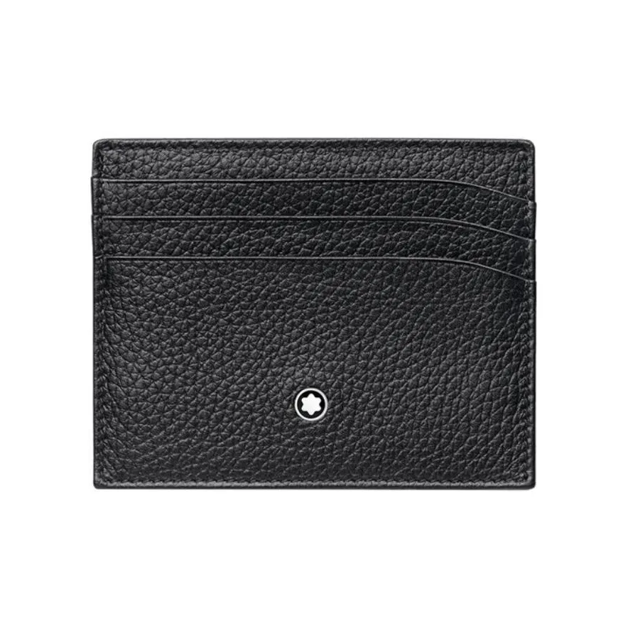MONTBLANC Meisterstuck GRAIN LEATHER Держатель для карт Мужской Черный
