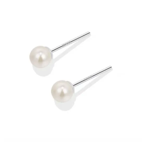 ZWU Серебряный Stud Аксессуар Женские