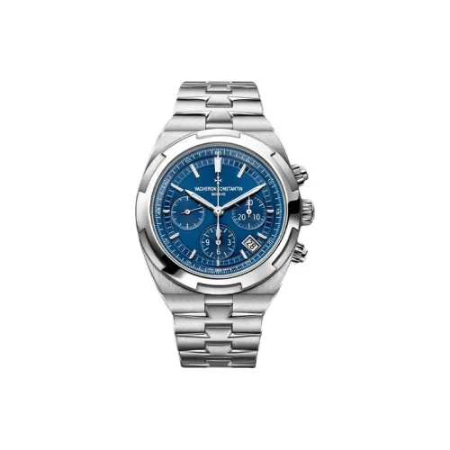 Vacheron Constantin Автоматический Механический Movement Мужские Часы Longitudinal и Lateral Collection OVERSEAS, 42,5 мм, Синий