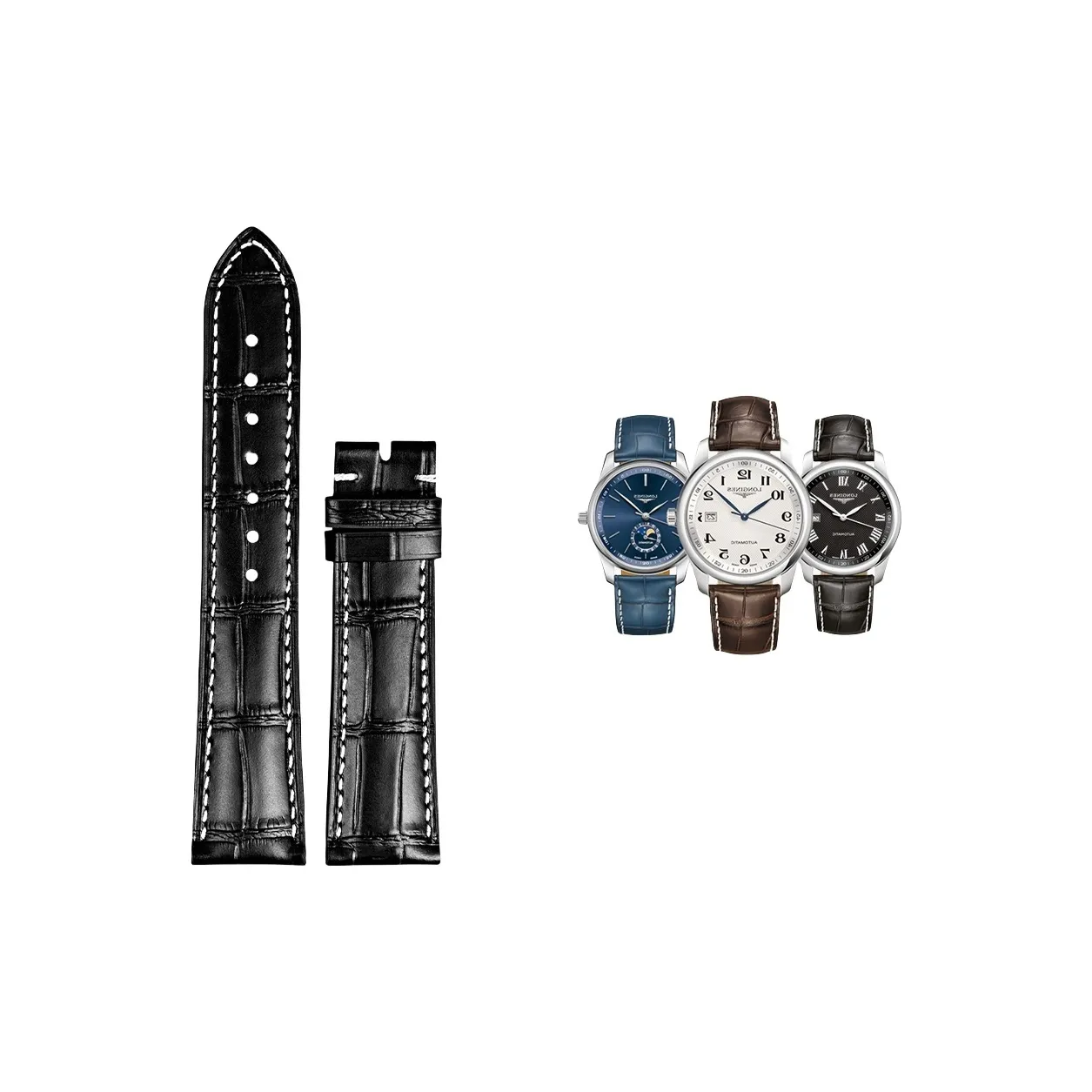 Ремень Craftsman LONGINES Совместимость Натуральная кожа Материал 21 мм