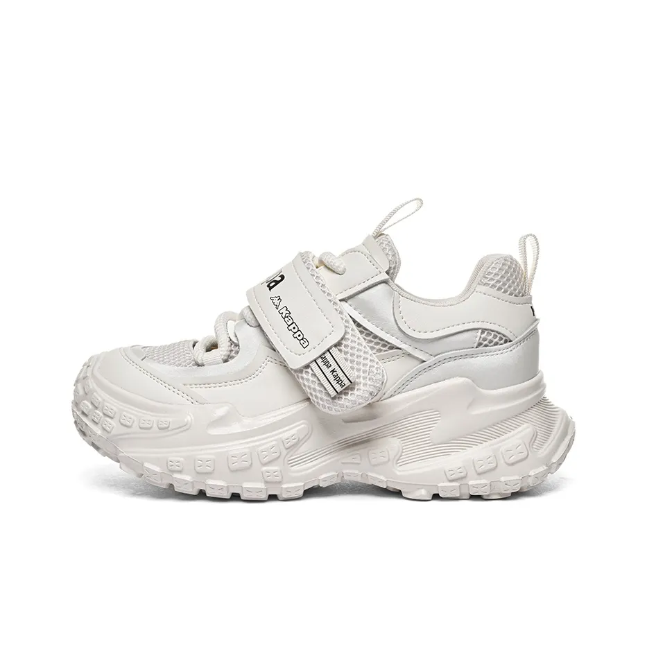 KAPPA Противоскользящий Устойчивый к истиранию Дышащий Низкий Топ Обувь для бега Женская Классическая Белая