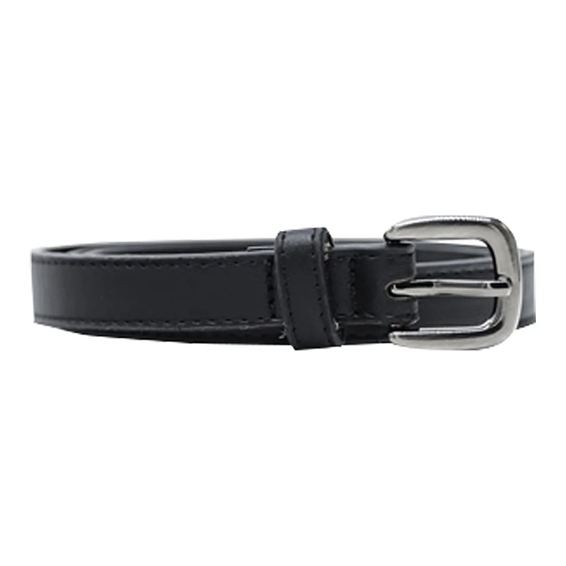 Youyoulan Vintage Slim Needle Button Design With Jeans Advanced Instagram Style Leather Belts Women's