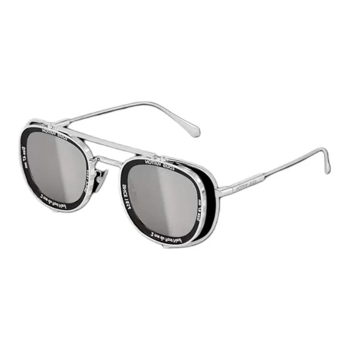 LOUIS VUITTON Lv Supervision Metal Sunglasses