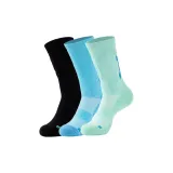 3-팩-Mantis 윙 농구 양말 (그린+블루+블랙)