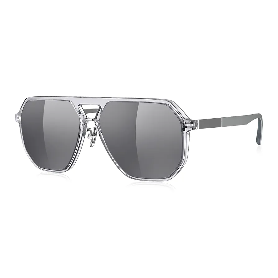 PARIM TR90 Нерегулярная форма Солнцезащитные очки Унисекс Черный