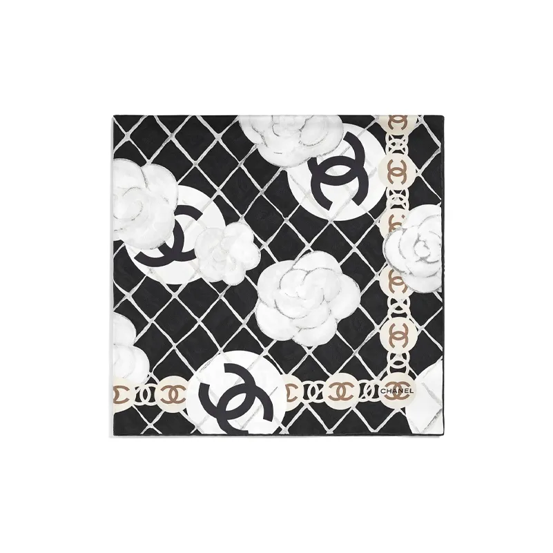 CHANEL Silk Scarves Women's