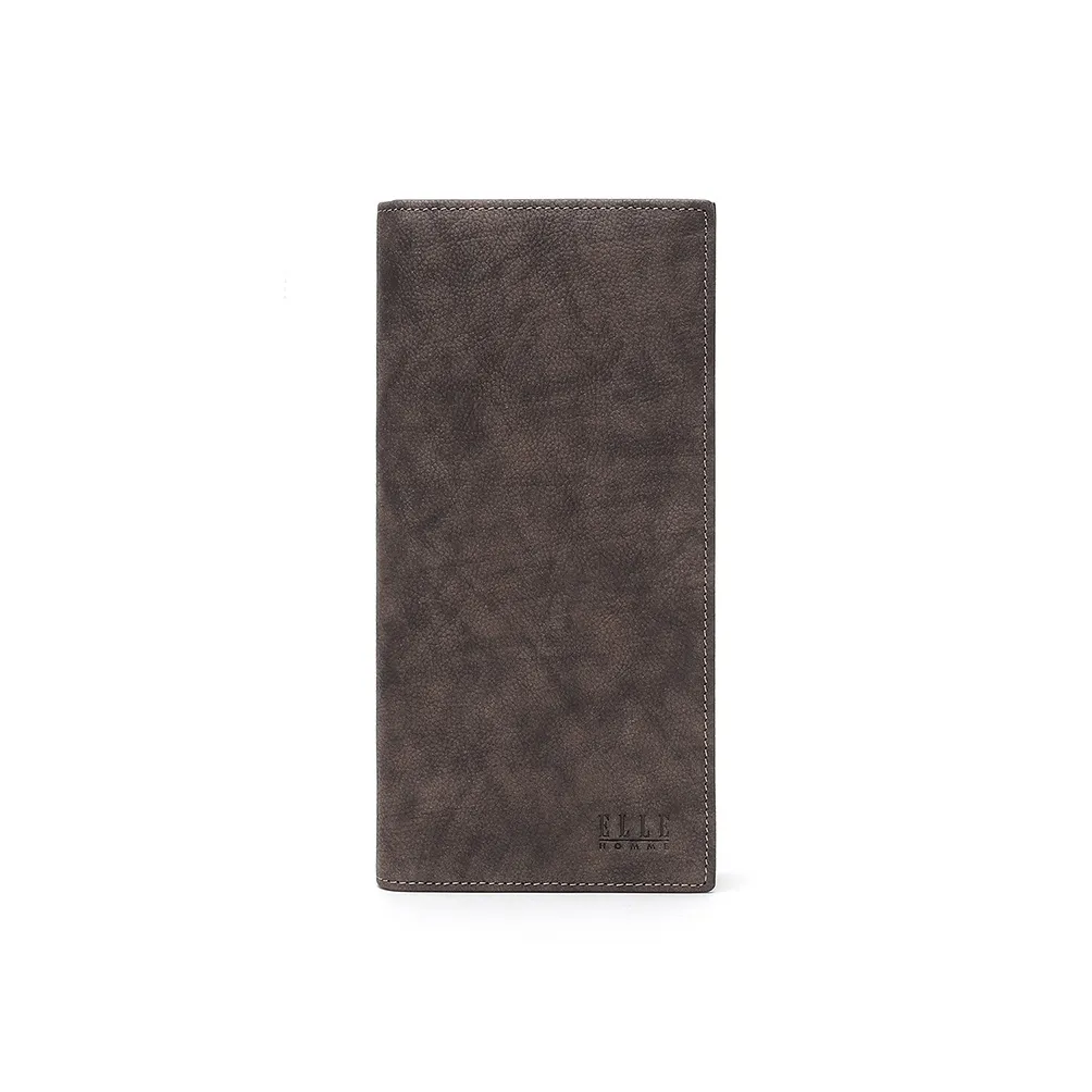 ELLE HOMME Кошелек из коровьей кожи стандартный мужской кофейный