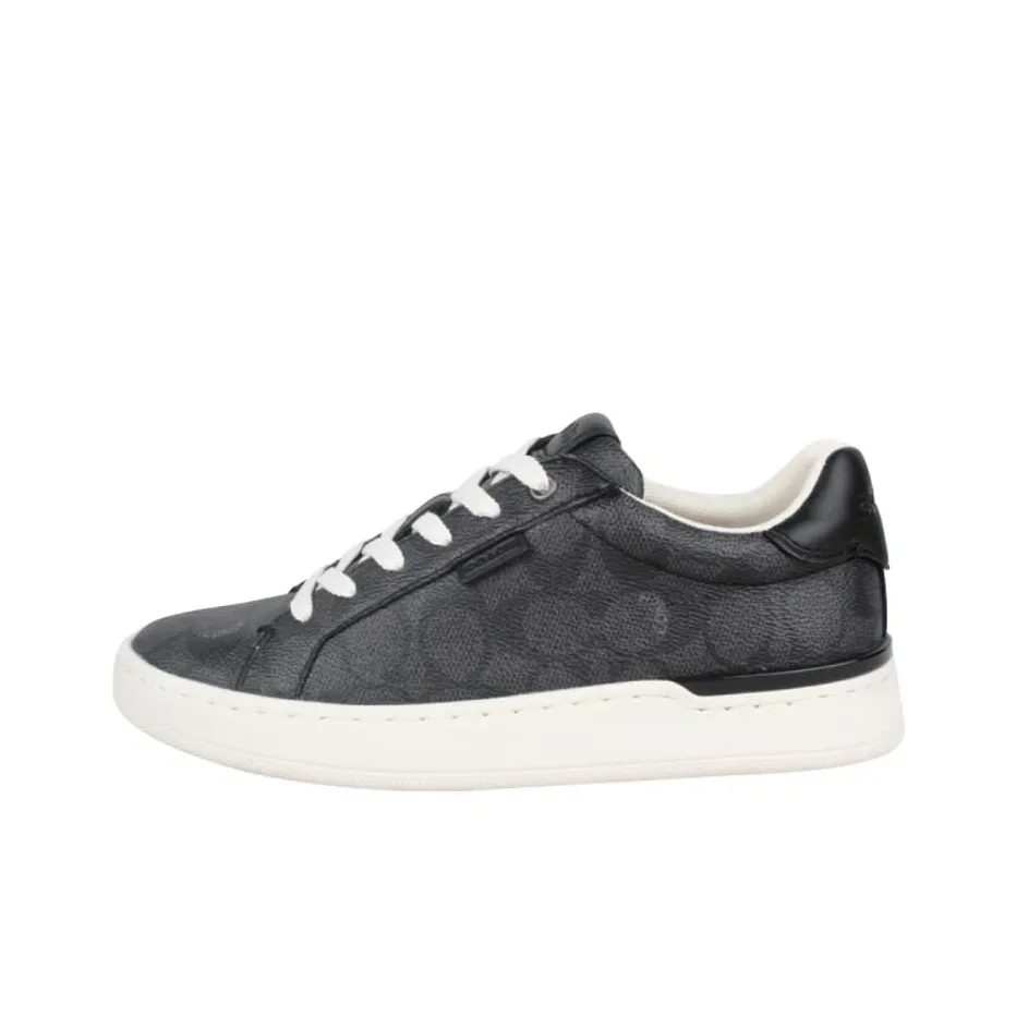 COACH Logo-print Leather Sneakers