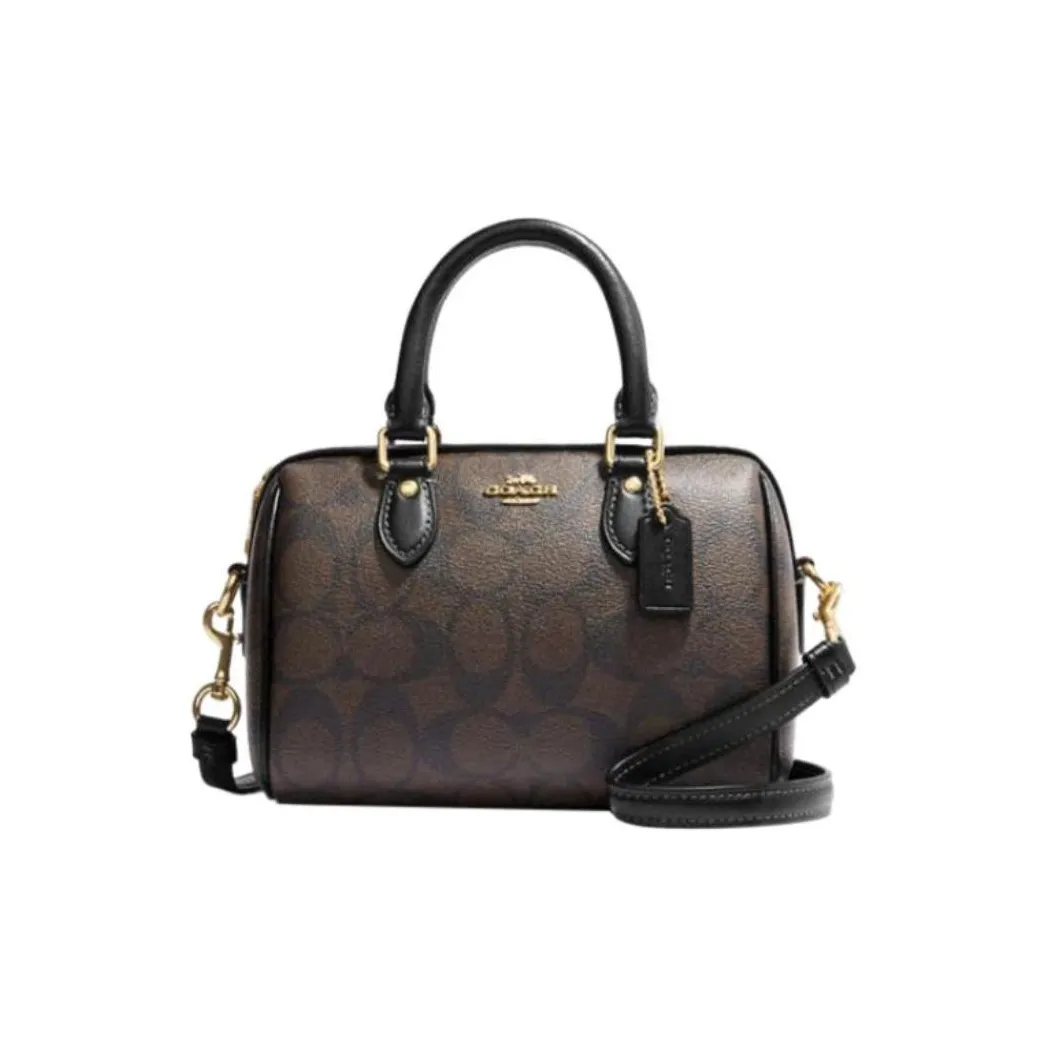 COACH Mini Rowan Crossbody In Signature Canvas